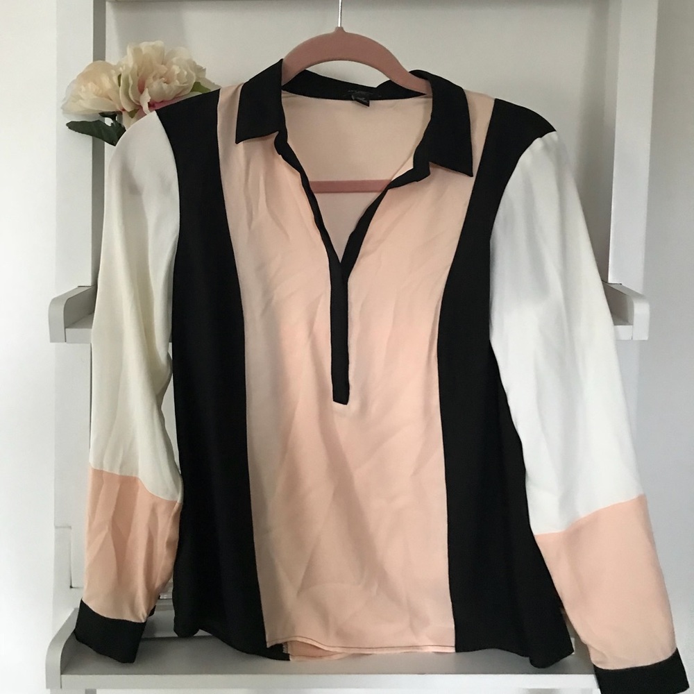 Color block blouse - Picture 5 of 5